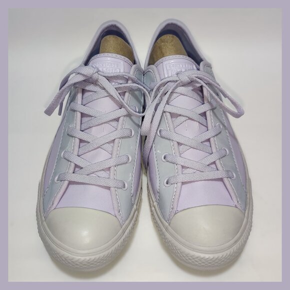 New Converse Chuck Taylor All Star CTAS Dainty Ox Sneakers Lavender Women's 8.5 - Picture 2 of 8